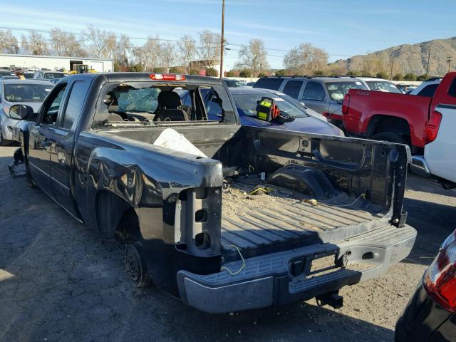 2GCEC19J371690159 - 2007 CHEVROLET SILVERADO BLACK photo 3