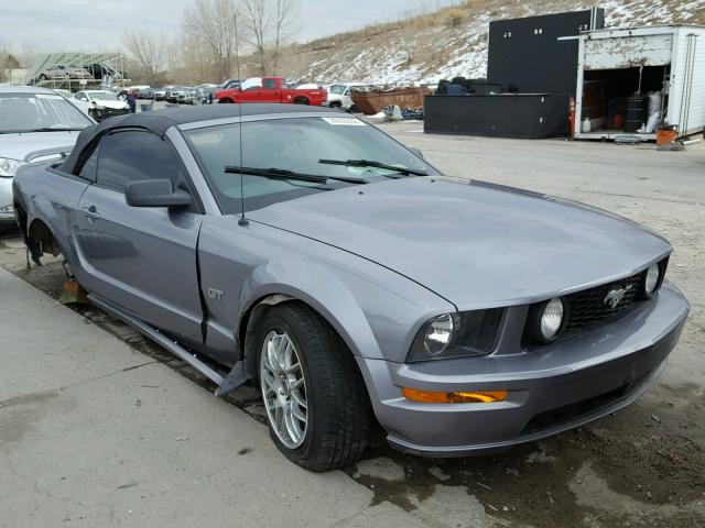 1ZVHT85H665257616 - 2006 FORD MUSTANG GT GRAY photo 1