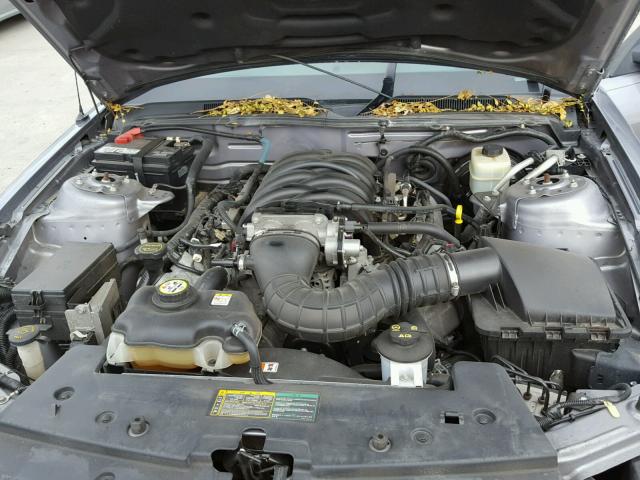 1ZVHT85H665257616 - 2006 FORD MUSTANG GT GRAY photo 7