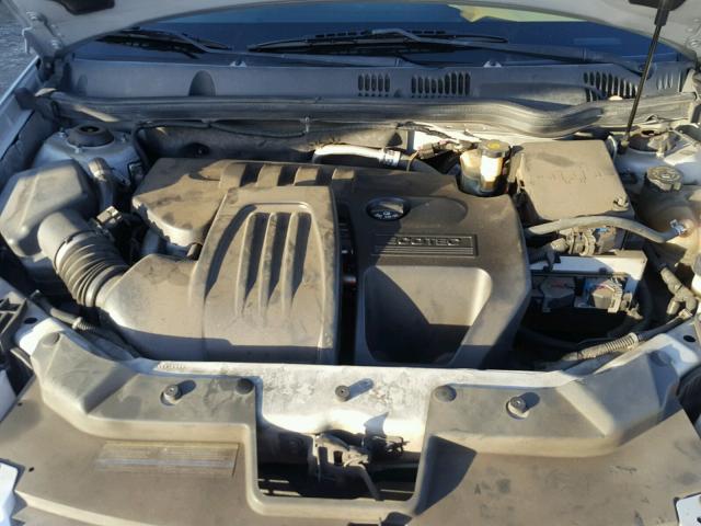 1G1AL55F267761515 - 2006 CHEVROLET COBALT LT SILVER photo 7