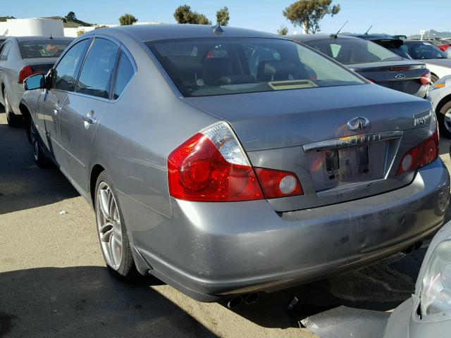 JNKBY01E16M207721 - 2006 INFINITI M45 BASE GRAY photo 3