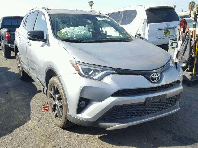 2T3NFREV7GW278784 - 2016 TOYOTA RAV4 SE SILVER photo 1