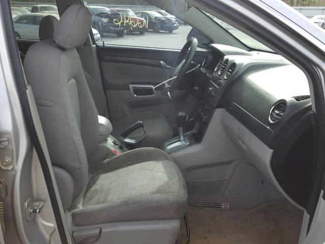 3GSCL33P78S653884 - 2008 SATURN VUE XE SILVER photo 5