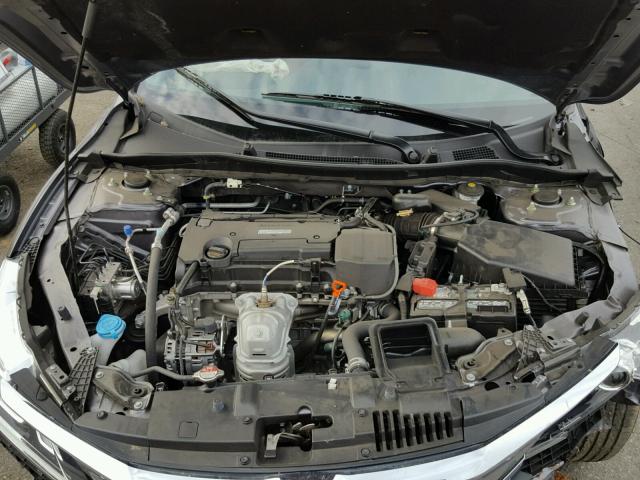 1HGCR2F39GA155703 - 2016 HONDA ACCORD LX GRAY photo 7