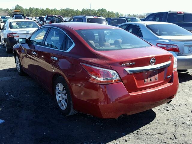 1N4AL3AP0DC186528 - 2013 NISSAN ALTIMA 2.5 MAROON photo 3