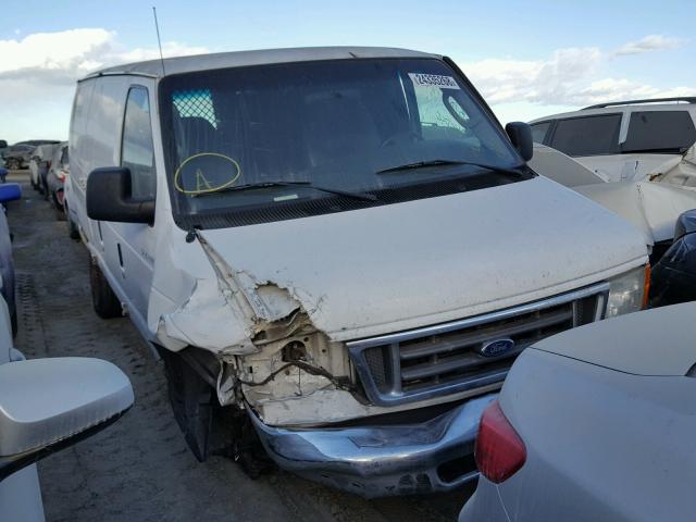 1FTSE34L85HB35638 - 2005 FORD ECONOLINE WHITE photo 1