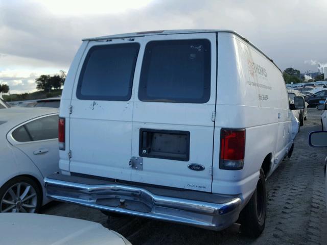 1FTSE34L85HB35638 - 2005 FORD ECONOLINE WHITE photo 4