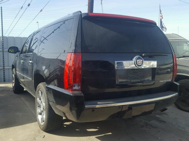 1GYFK66858R206713 - 2008 CADILLAC ESCALADE E BLACK photo 3