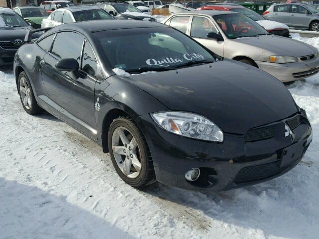 4A3AK24F06E038619 - 2006 MITSUBISHI ECLIPSE GS BLACK photo 1