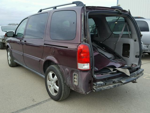 1GNDV33157D217255 - 2007 CHEVROLET UPLANDER L 栗色 照片 3