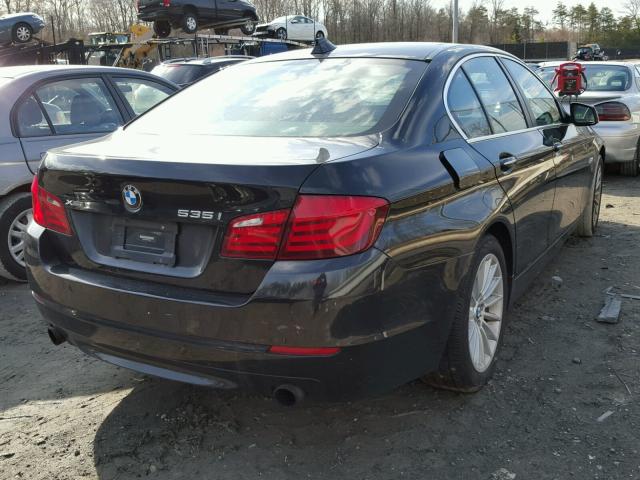 WBAFU7C50DDU67624 - 2013 BMW 535 XI BLACK photo 4