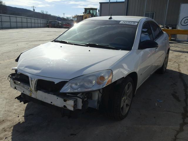 1G2ZG57B084226572 - 2008 PONTIAC G6 BASE WHITE photo 2