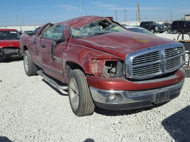 1D7HA18256S625203 - 2006 DODGE RAM 1500 S RED photo 1