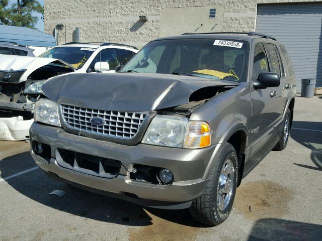 1FMZU75W32ZB55086 - 2002 FORD EXPLORER L GRAY photo 2