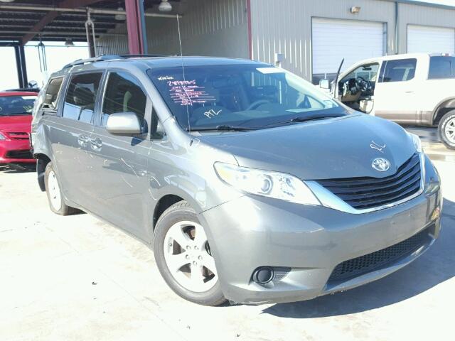 5TDKK3DC2BS065893 - 2011 TOYOTA SIENNA LE GRAY photo 1