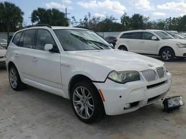 WBXPC93438WJ12358 - 2008 BMW X3 3.0SI WHITE photo 1