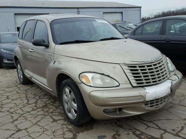 3C8FY68B73T598573 - 2003 CHRYSLER PT CRUISER GOLD photo 1