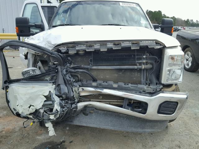 1FT7W2BT8DEB45022 - 2013 FORD F250 SUPER WHITE photo 7