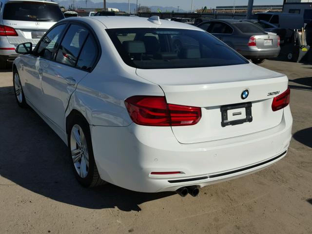 WBA8E9G56GNT85052 - 2016 BMW 328 I SULE WHITE photo 3