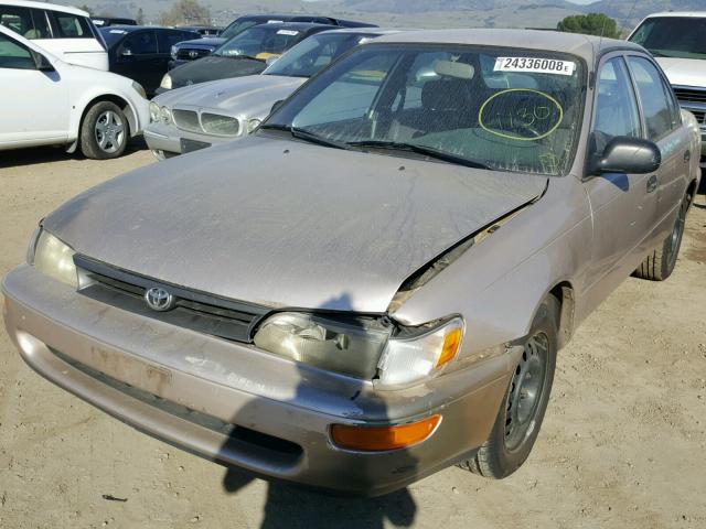 1NXAE04B9SZ350509 - 1995 TOYOTA COROLLA BEIGE photo 2