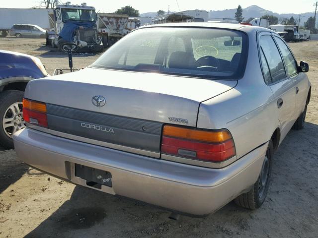 1NXAE04B9SZ350509 - 1995 TOYOTA COROLLA BEIGE photo 4