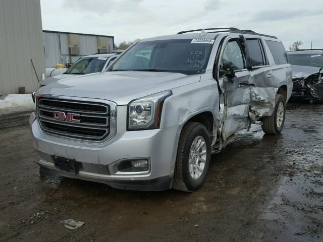 1GKS2GKC8HR267921 - 2017 GMC YUKON XL K SILVER photo 2