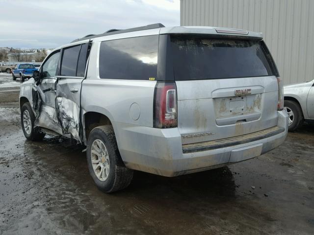 1GKS2GKC8HR267921 - 2017 GMC YUKON XL K SILVER photo 3