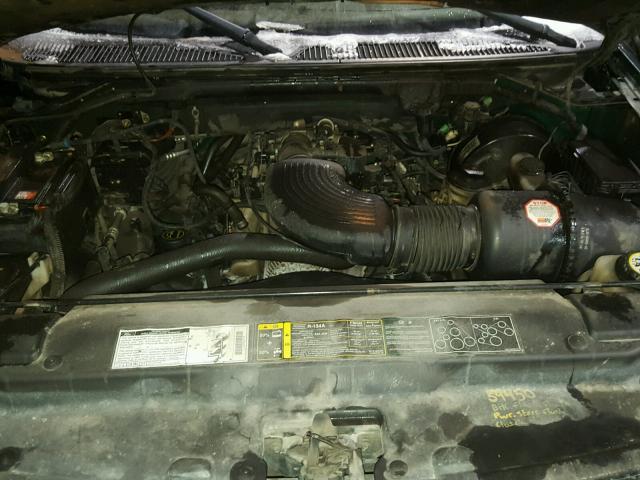 2FTRX18W42CA10396 - 2002 FORD F150 GREEN photo 7