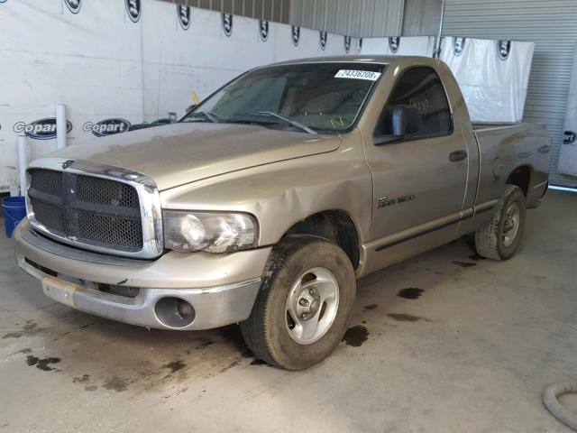 1D7HA16N73J506132 - 2003 DODGE RAM 1500 S GOLD photo 2