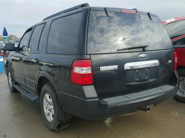 1FMJU1F51AEA63917 - 2010 FORD EXPEDITION BLACK photo 3