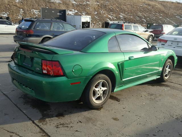 1FAFP4041YF254671 - 2000 FORD MUSTANG GREEN photo 4