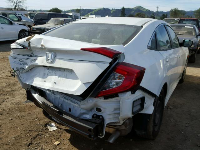 19XFC2F67HE220196 - 2017 HONDA CIVIC LX WHITE photo 4