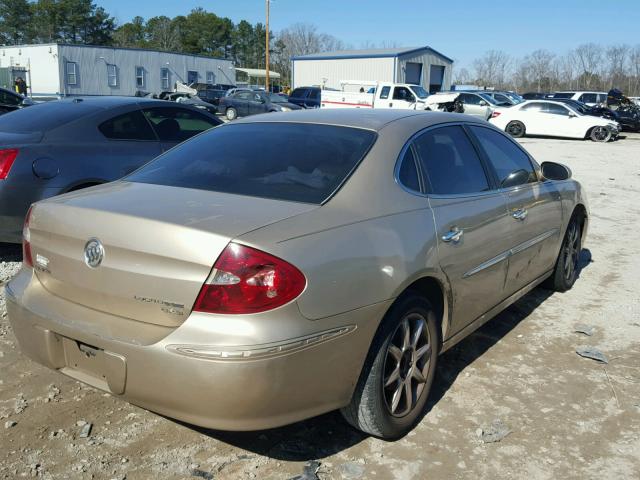 2G4WE537751220700 - 2005 BUICK LACROSSE C SILVER photo 4