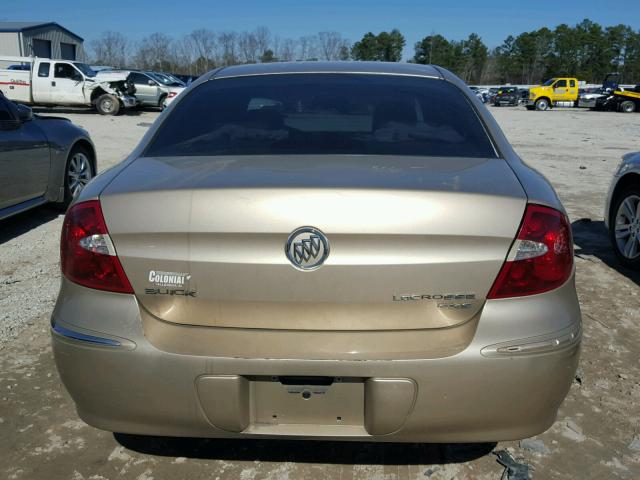 2G4WE537751220700 - 2005 BUICK LACROSSE C SILVER photo 9
