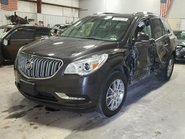 5GAKRBKD6GJ230688 - 2016 BUICK ENCLAVE GRAY photo 2