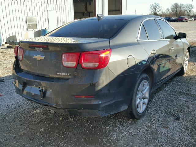 1G11C5SLXFF343249 - 2015 CHEVROLET MALIBU 1LT BLACK photo 4