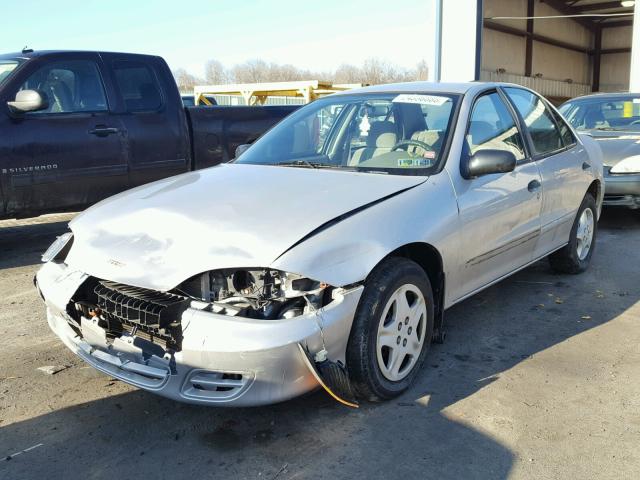 1G1JF5246Y7323478 - 2000 CHEVROLET CAVALIER L SILVER photo 2