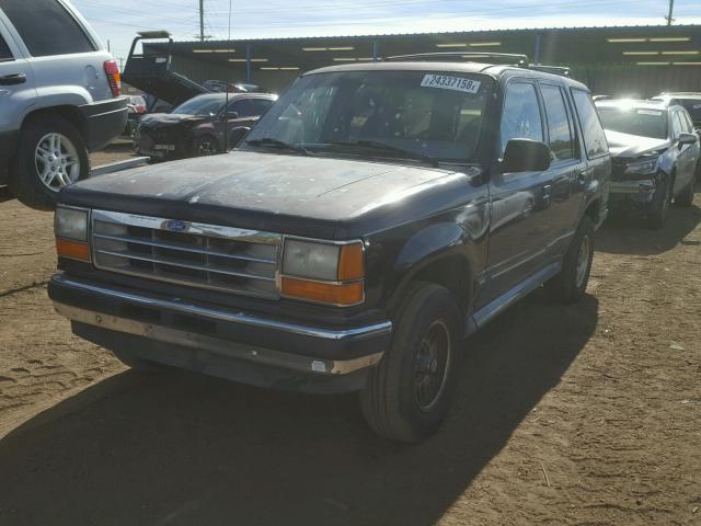 1FMDU34X0PUC13446 - 1993 FORD EXPLORER MAROON photo 2