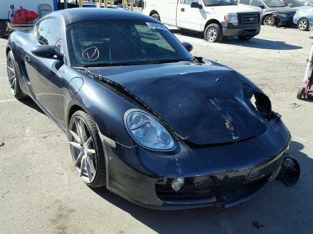 WP0AA29877U763173 - 2007 PORSCHE CAYMAN S BLUE photo 1