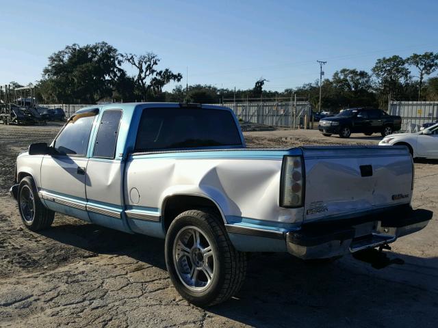 2GTEC19K6S1526843 - 1995 GMC SIERRA C15 BLUE photo 3