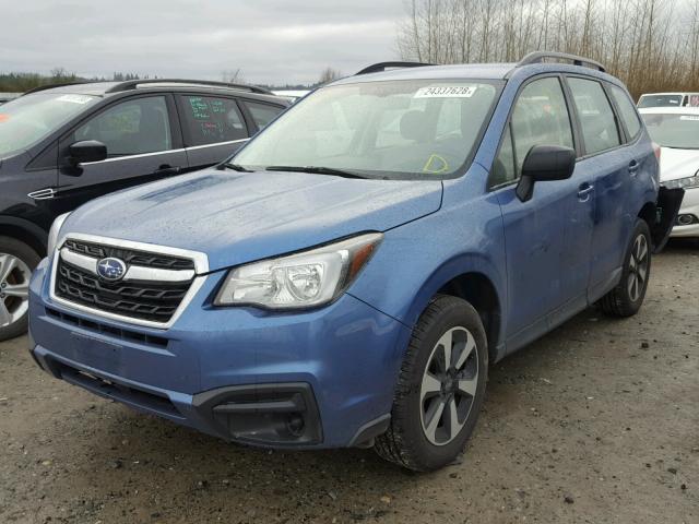 JF2SJABC5HH522737 - 2017 SUBARU FORESTER 2 BLUE photo 2