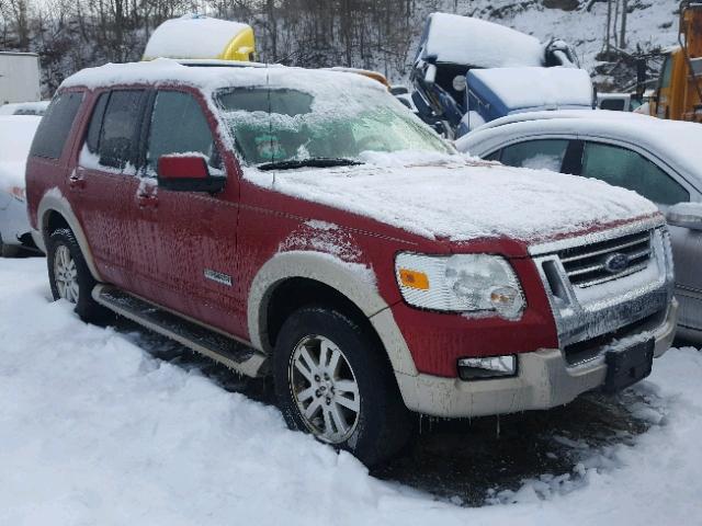 1FMEU74856UA39246 - 2006 FORD EXPLORER E RED photo 1