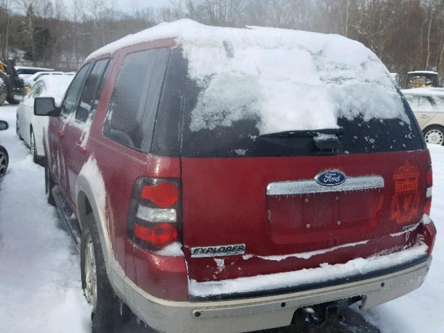 1FMEU74856UA39246 - 2006 FORD EXPLORER E RED photo 3