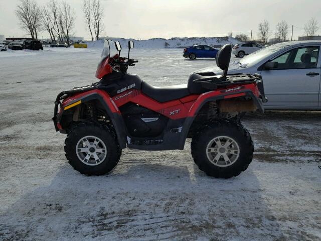 3JBEPHN149J003127 - 2009 CAN-AM OUTLANDER RED photo 9