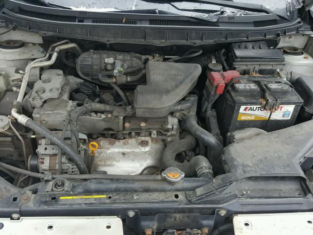 JN8AS58V69W180322 - 2009 NISSAN ROGUE S SILVER photo 7