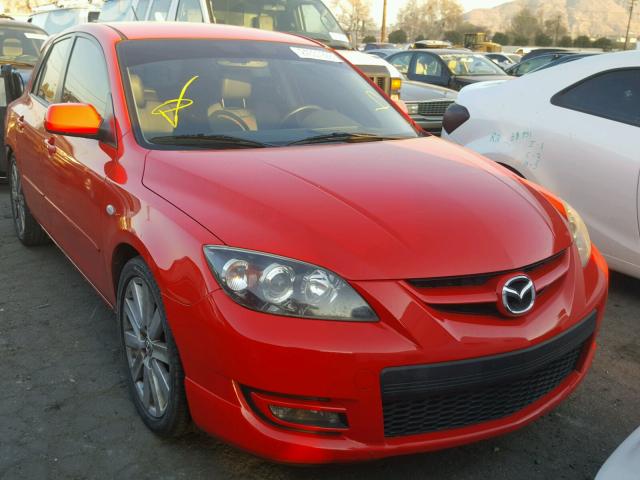 JM1BK34M571769583 - 2007 MAZDA SPEED 3 RED photo 1