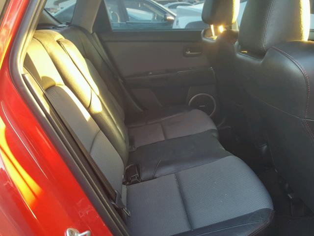 JM1BK34M571769583 - 2007 MAZDA SPEED 3 RED photo 6