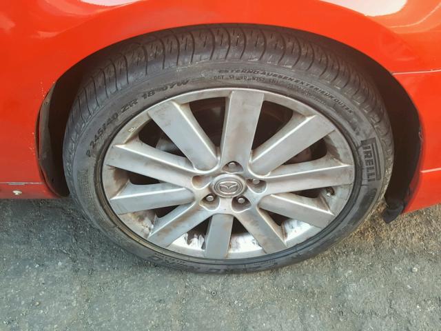 JM1BK34M571769583 - 2007 MAZDA SPEED 3 RED photo 9