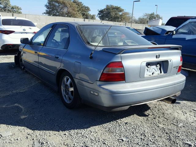 1HGCD555XSA125184 - 1995 HONDA ACCORD EX BLUE photo 3