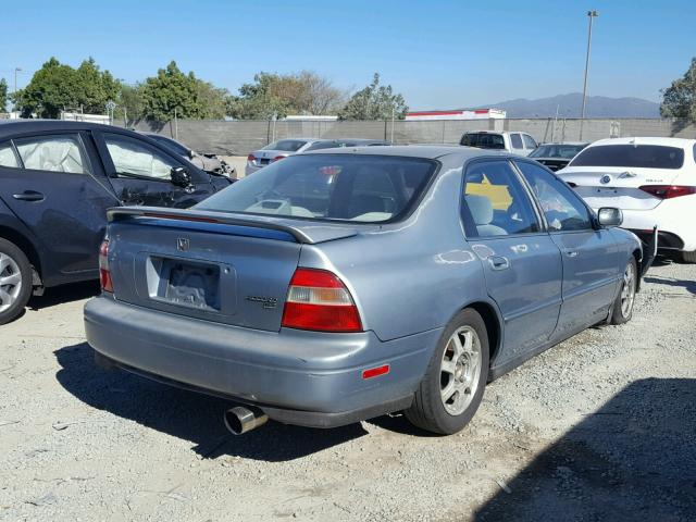 1HGCD555XSA125184 - 1995 HONDA ACCORD EX BLUE photo 4